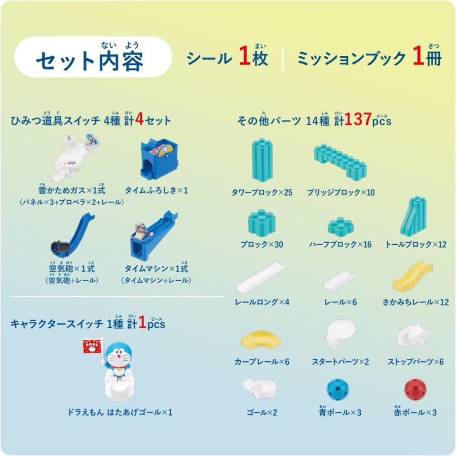 BANDAI（バンダイ） ころがスイッチドラえもん スイッチタワーキット