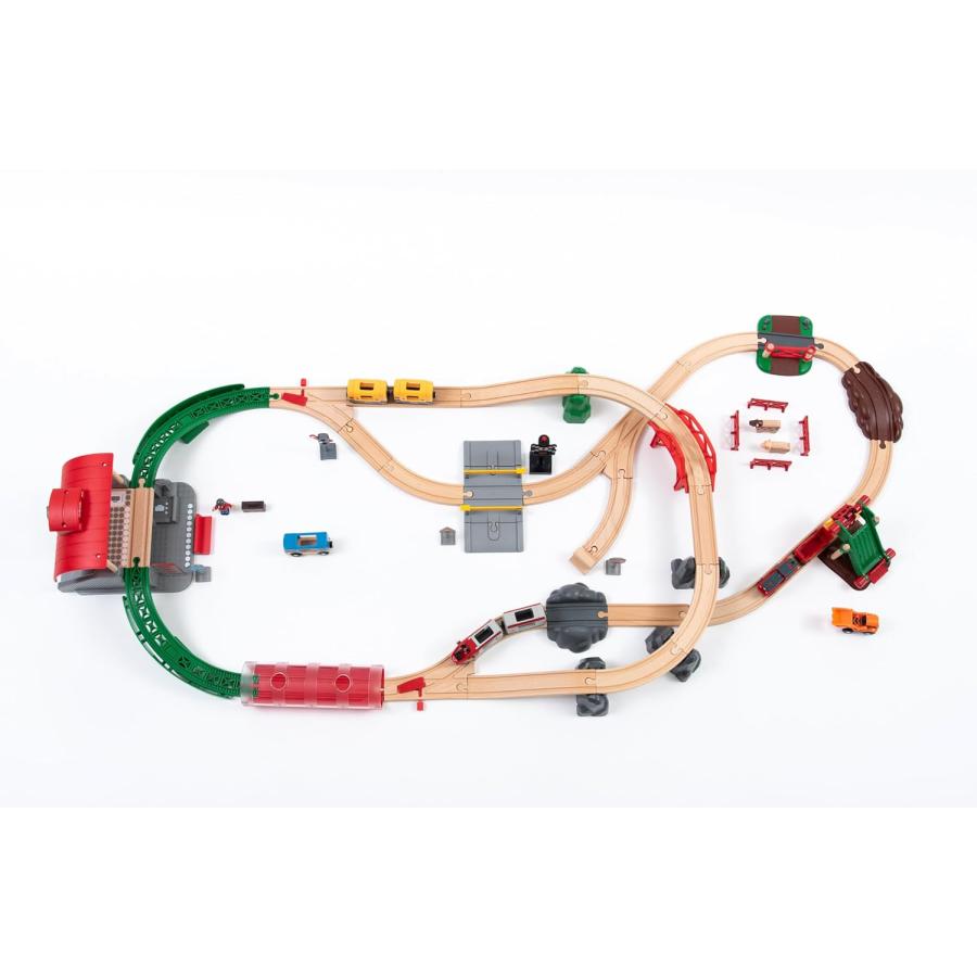 BRIO（ブリオ） 2025年クリスマス限定レールセット80000-144 [全69