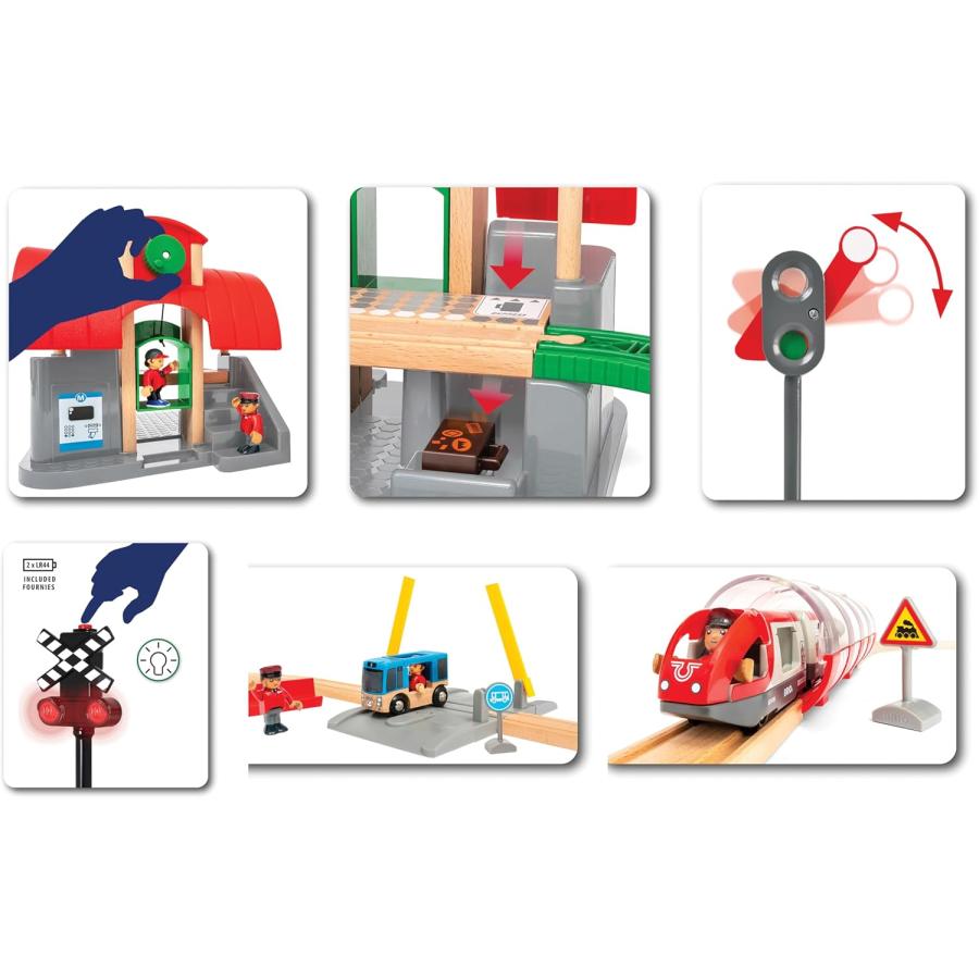 BRIO（ブリオ） 2025年クリスマス限定レールセット80000-144 [全69