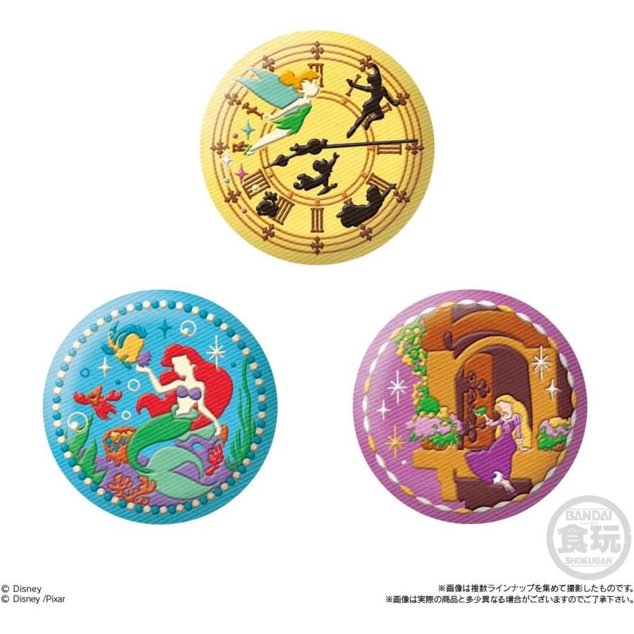 ん*た様 美品 ディズニー 刺繍缶バッチ 第一弾 コンプリート 第二弾 14種類 BANDAI（バンダイ） 【再販】Disney Characters 刺繍缶バッジ