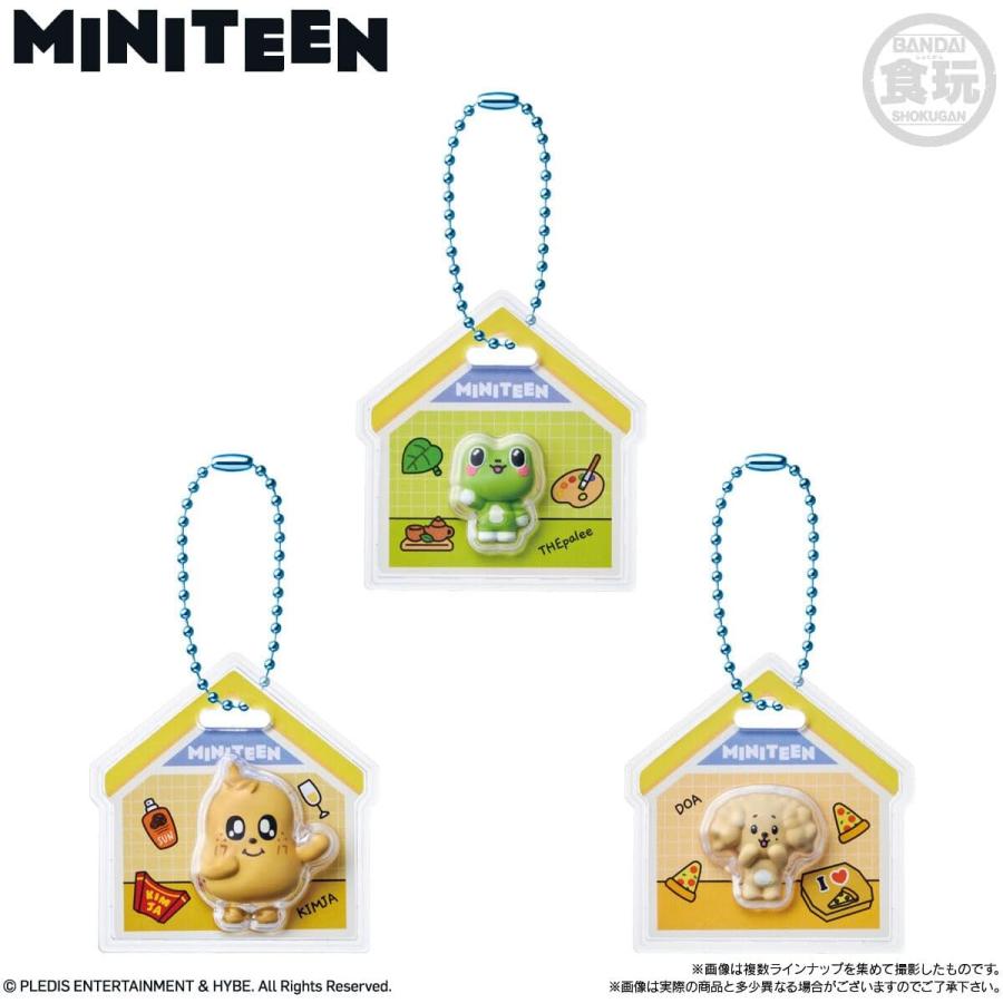 MINITEEN グミパッケージチャーム まとめ売り BANDAI（バンダイ） MINITEEN パッケージチャーム&グミ 12個入りBOX 食