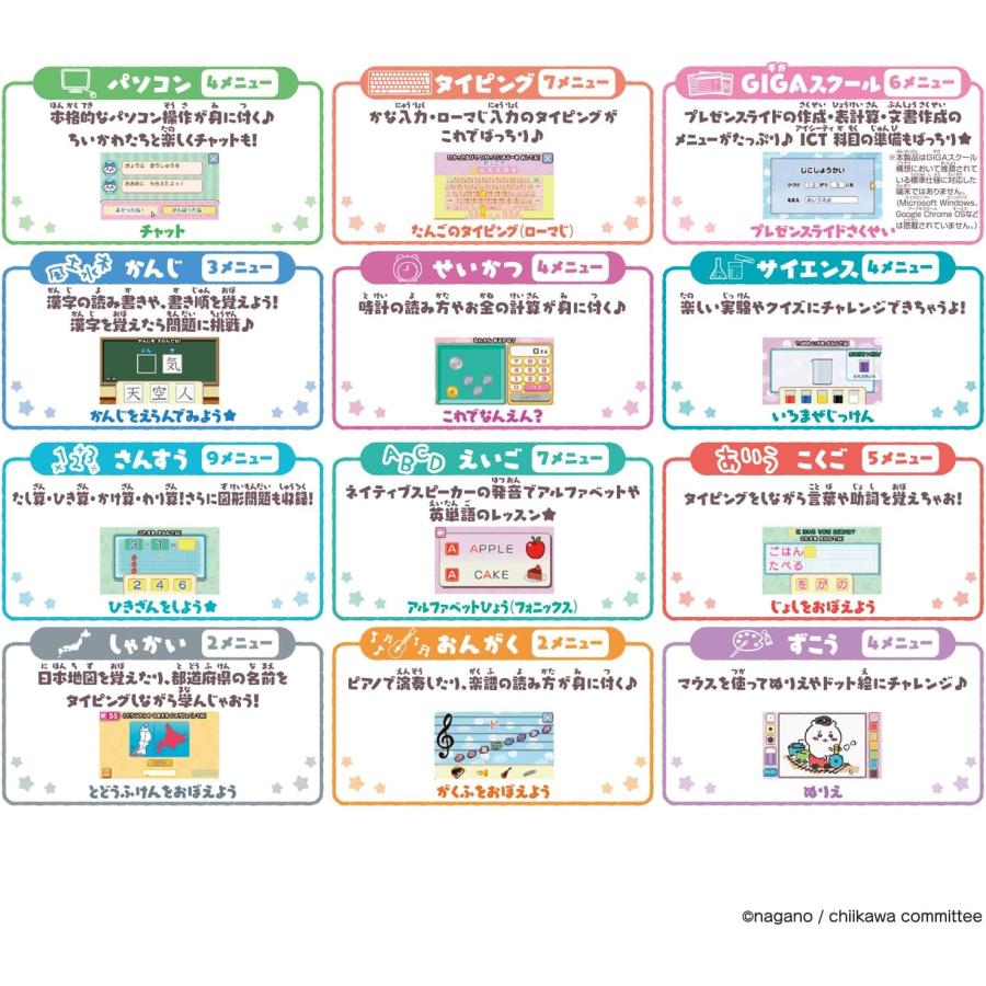 BANDAI（バンダイ） ちいかわラーニングパソコン+バンダイ専用 AC