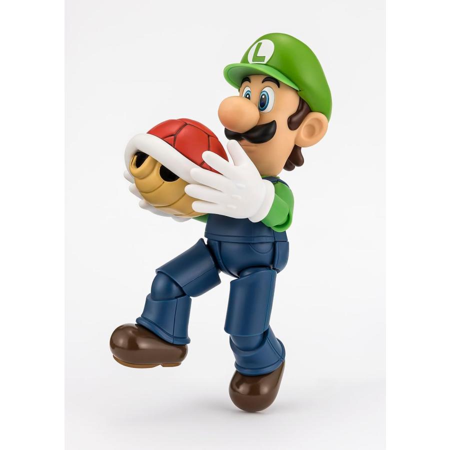 スーパーマリオコラボ　ルイージ　セットアップ S.H.フィギュアーツ スーパーマリオ ルイージ (SUPER MARIO