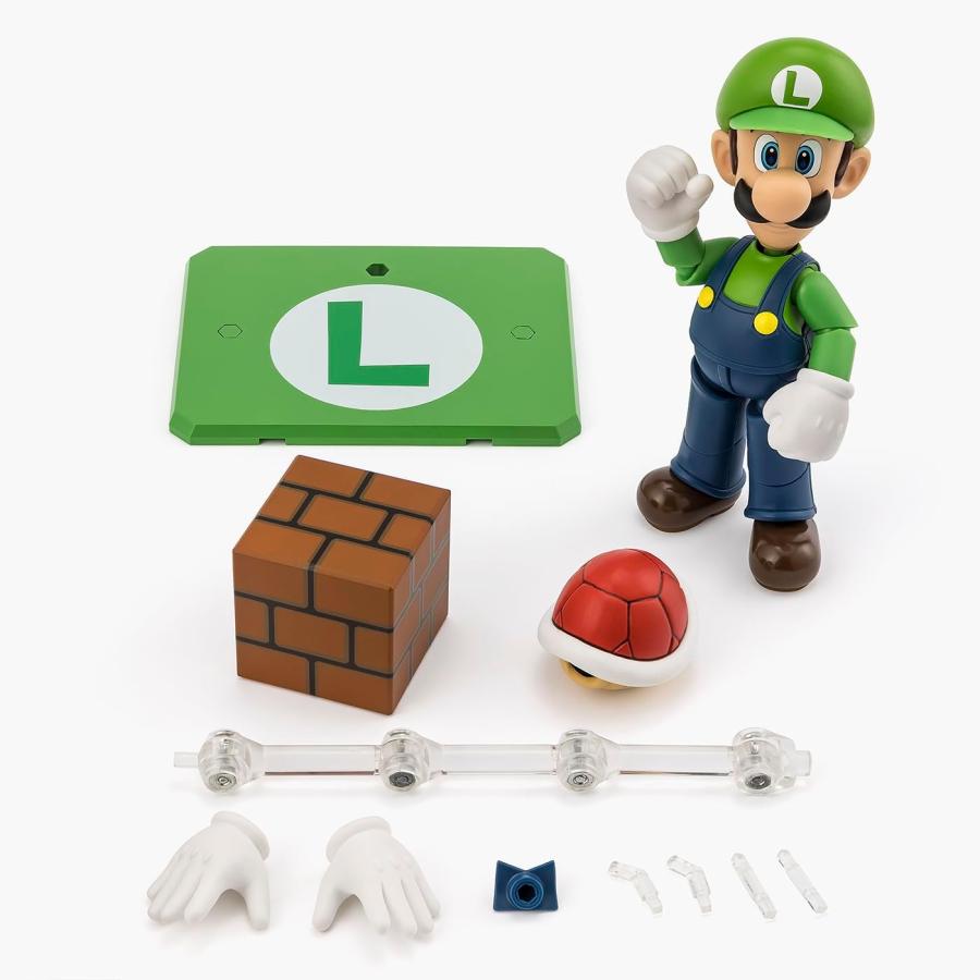 SHフィギュアーツ　スーパーマリオ　ルイージ新品未開封　セロテープあり S.H.フィギュアーツ スーパーマリオ ルイージ (SUPER MARIO