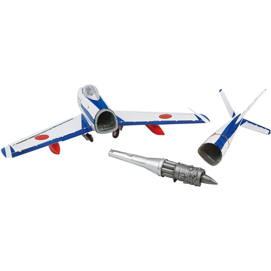 プラッツ 1/72塗装済組み立てキット フルアクションF86ブルー