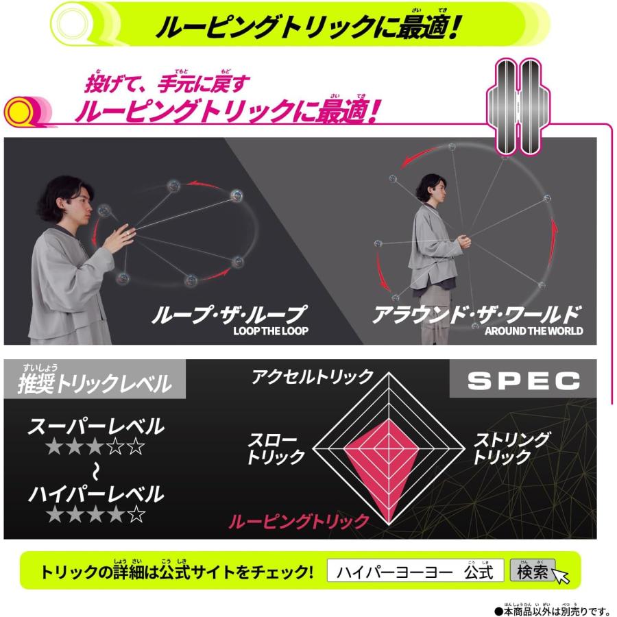 BANDAI HYPER YOYO ACCEL ハイパーヨーヨーアクセル アクセル BANDAI HYPER YOYO ACCEL ハイパーヨーヨーアクセル アクセル