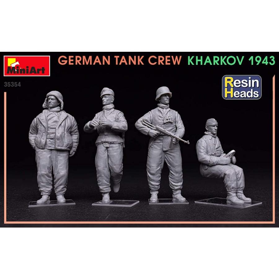 1/35 ミニアートドイツ軍戦車兵セット冬1943 ミニアート（MiniArt） 1/35スケールプラモデル ドイツ戦車兵セット 4