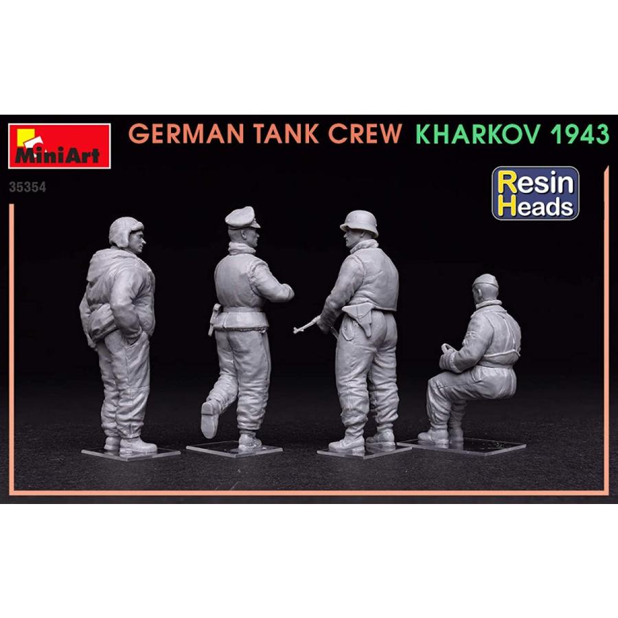 ミニアート（MiniArt） 1/35スケールプラモデル ドイツ戦車兵セット 4