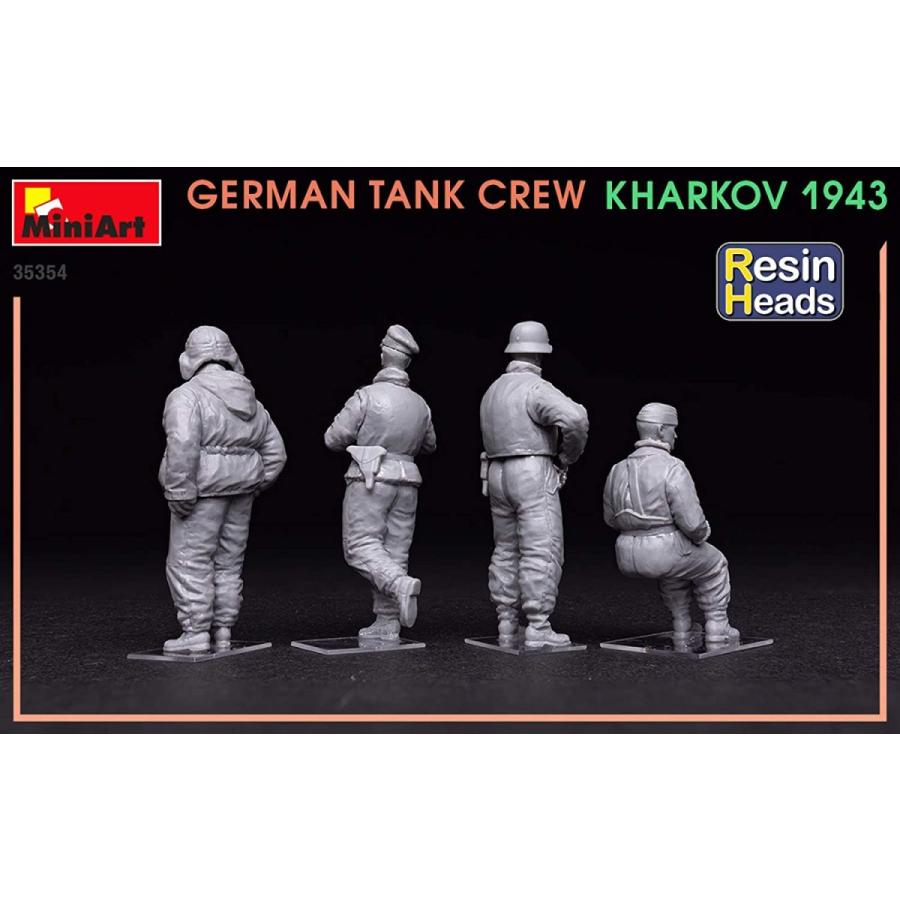 ミニアート（MiniArt） 1/35スケールプラモデル ドイツ戦車兵セット 4