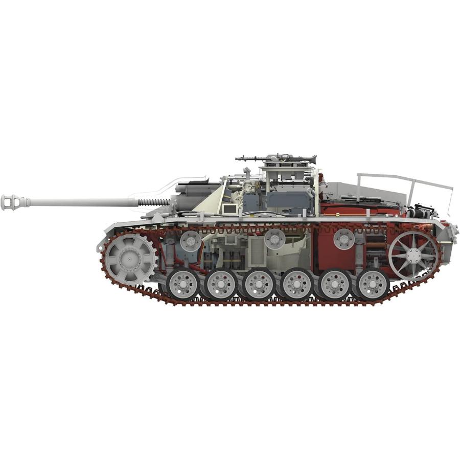 1/35スケール ドイツ 3号突撃砲 G型 後期型 フルインテリア付