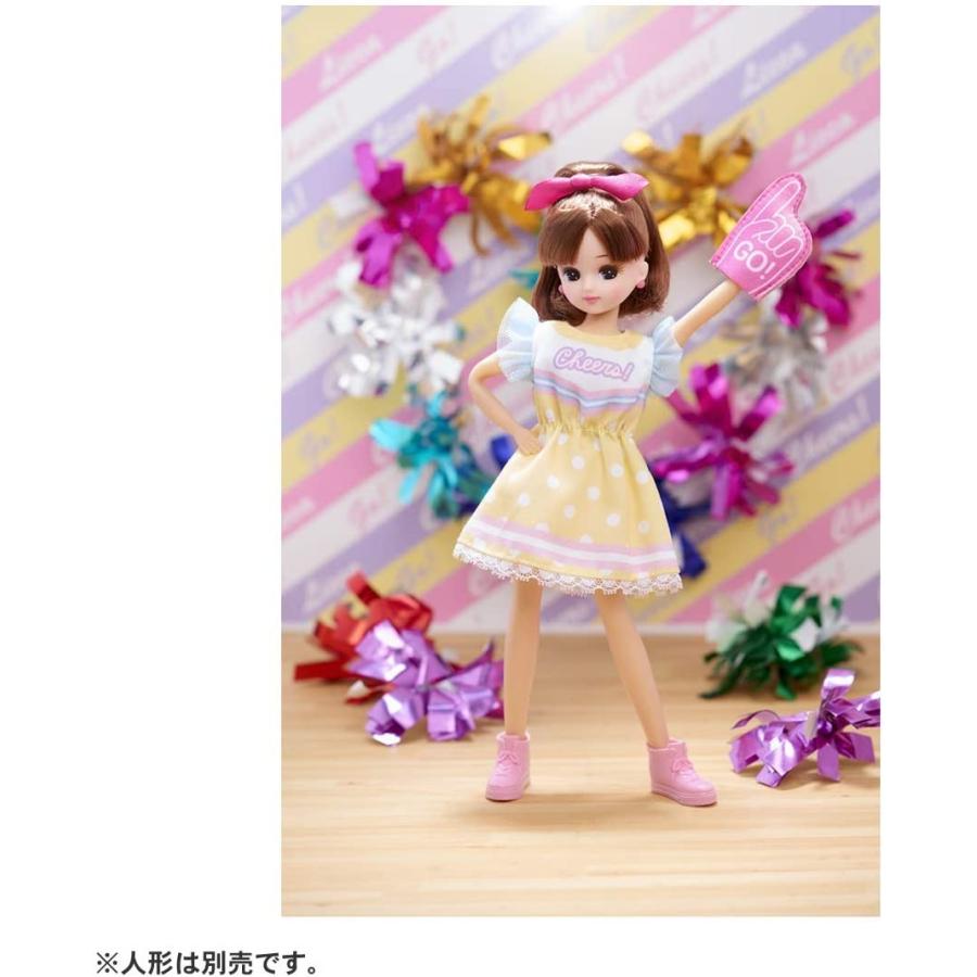 タカラトミー リカちゃん ドレス LW-13 キューティチアリーダー タカラトミー リカちゃん ドレス LW-13 キューティチアリーダー