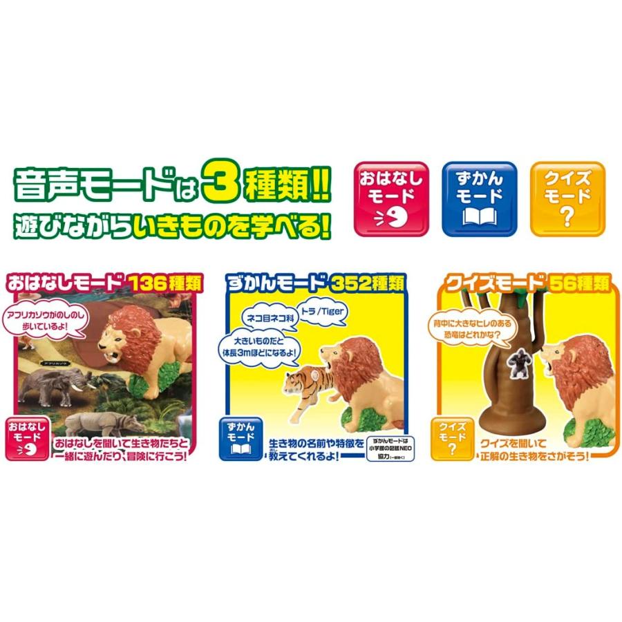 新品未使用　初回版アニアと冒険！おしゃべりライオンのマップ図鑑　× 3個 タカラトミー アニアと冒険!おしゃべりライオンのマップ図鑑