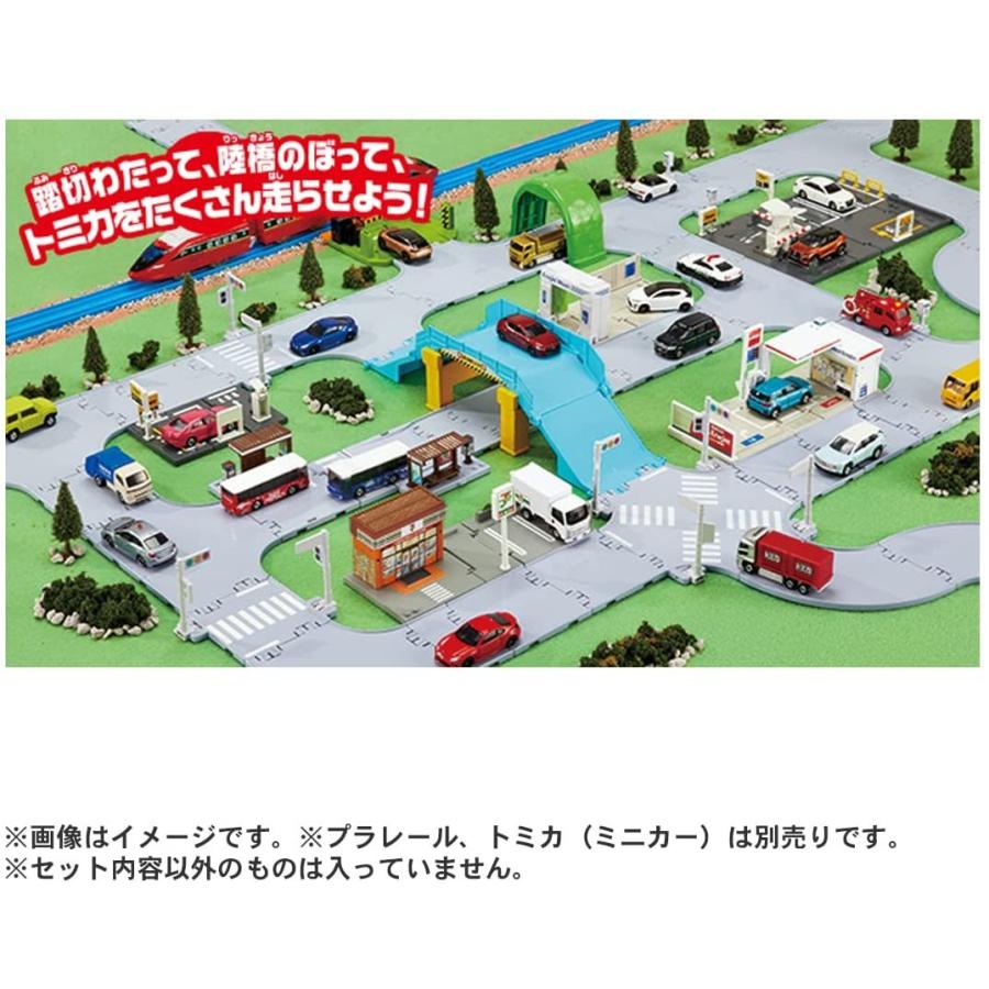タカラトミー（TAKARA TOMY） トミカワールド トミカタウン 踏切・陸橋
