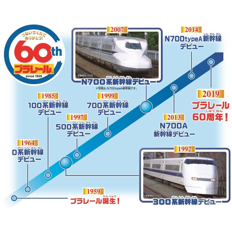 タカラトミー（TAKARA TOMY） プラレール ライト付 パパとぼくの300系