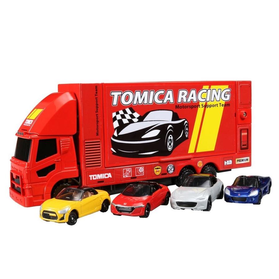 トミカ　レーシングトランスポーター　5台セット タカラトミー（TAKARA TOMY） トミカ はこんであそぼう!トミカトランス