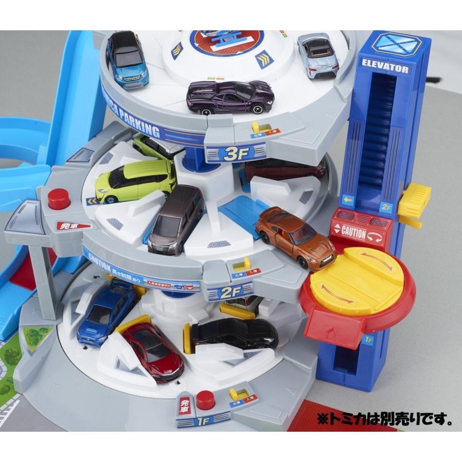 特典 Tくんキャリアカー付き トミカワールド ぐるぐるシュート Dxトミカパーキング キヤホビー 通販 Yahoo ショッピング