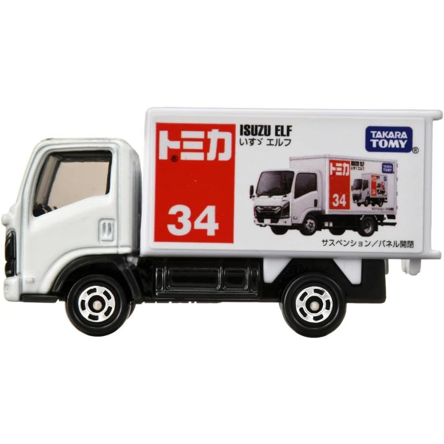 タカラトミー（TAKARA TOMY） トミカ No.34 いすゞ エルフ 箱