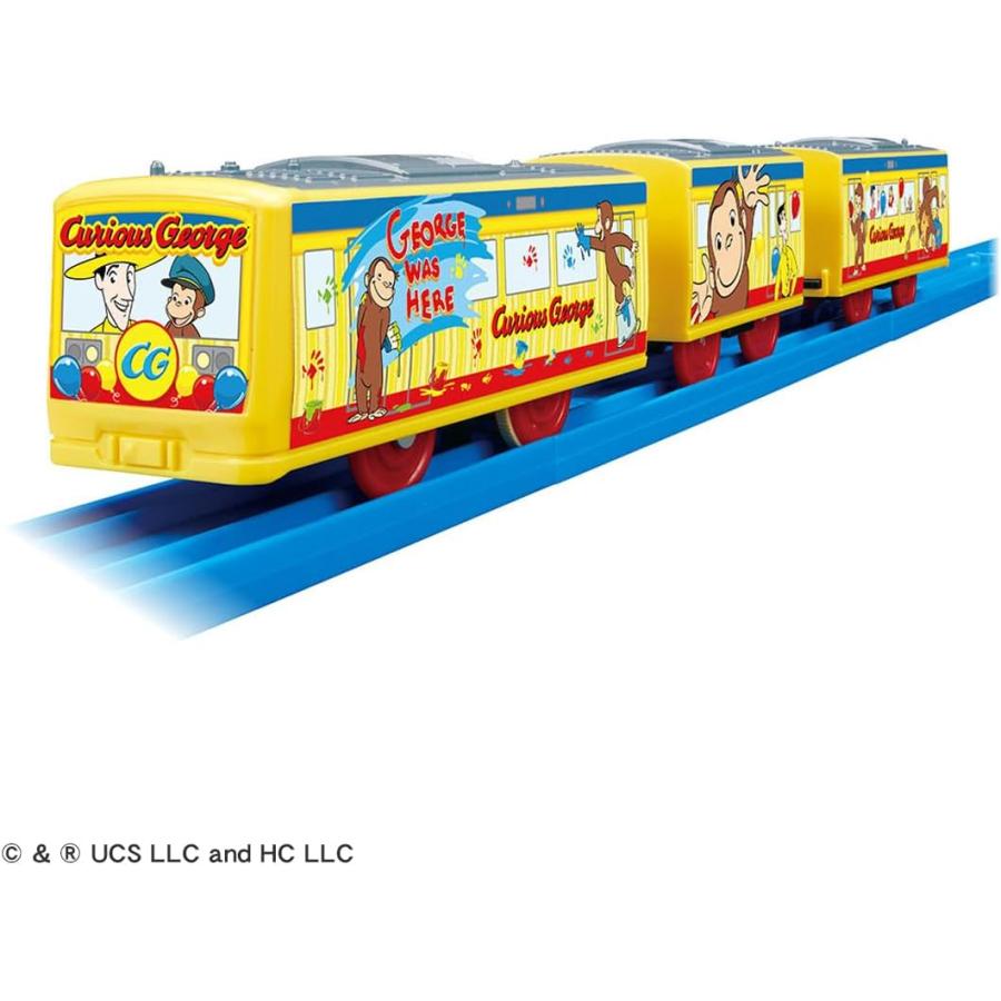 タカラトミー（TAKARA TOMY） プラレール おさるのジョージ ラッピング