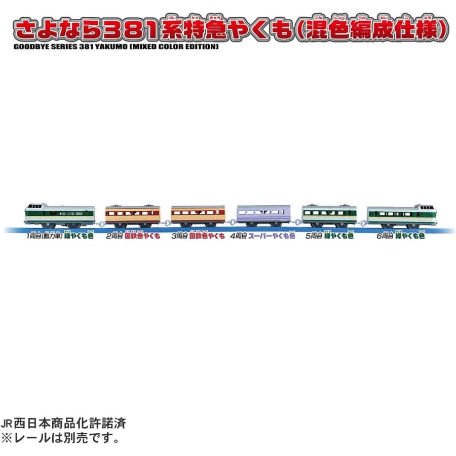 タカラトミー（TAKARA TOMY） プラレール さよなら381系特急やくも