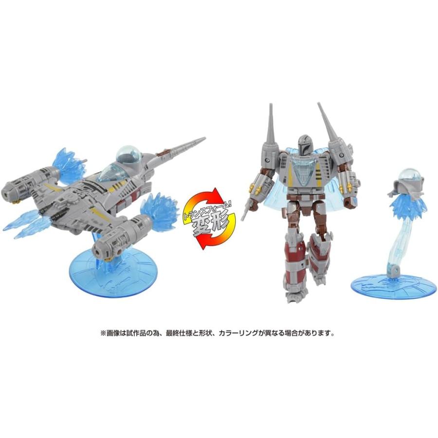 トランスフォーマー スター・ウォーズ マンダロリアン／N-1スターファイター T-SPARKの画像