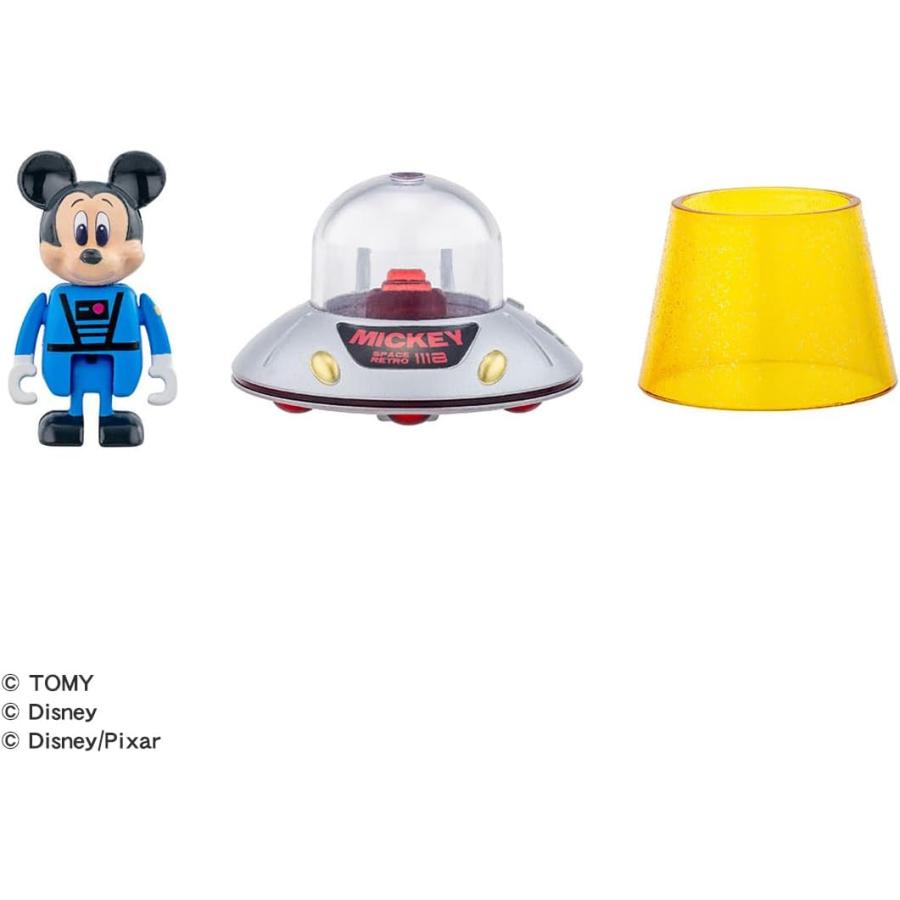 タカラトミー TOMICA TUNES DISNEY CHARACTERS Vol.2 SPACE RETRO 6個