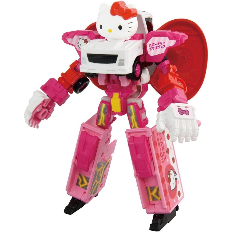ハローキティー車両セット タカラトミー（TAKARA TOMY） トミカ ジョブレイバー TJBEX キャリー