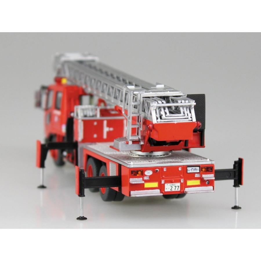 1/72スケールプラモデル はしご付き消防車 (大津市消防局 東はしご1