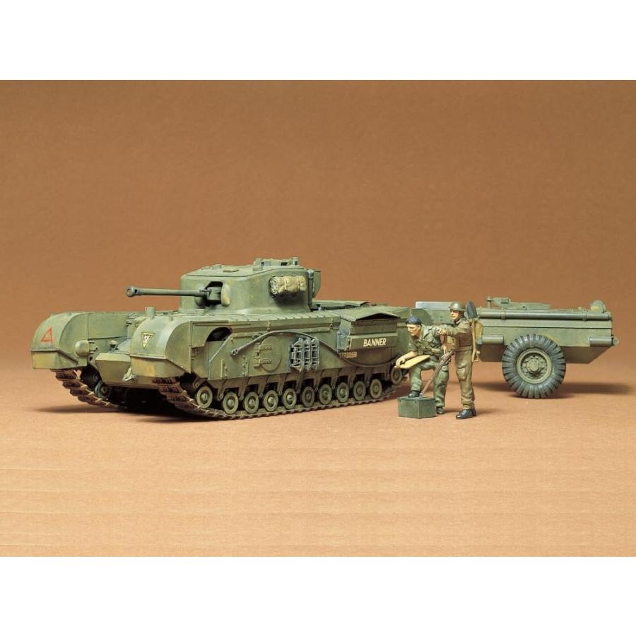 タミヤ（TAMIYA） 1/35スケール イギリス チャーチル・クロコダイル