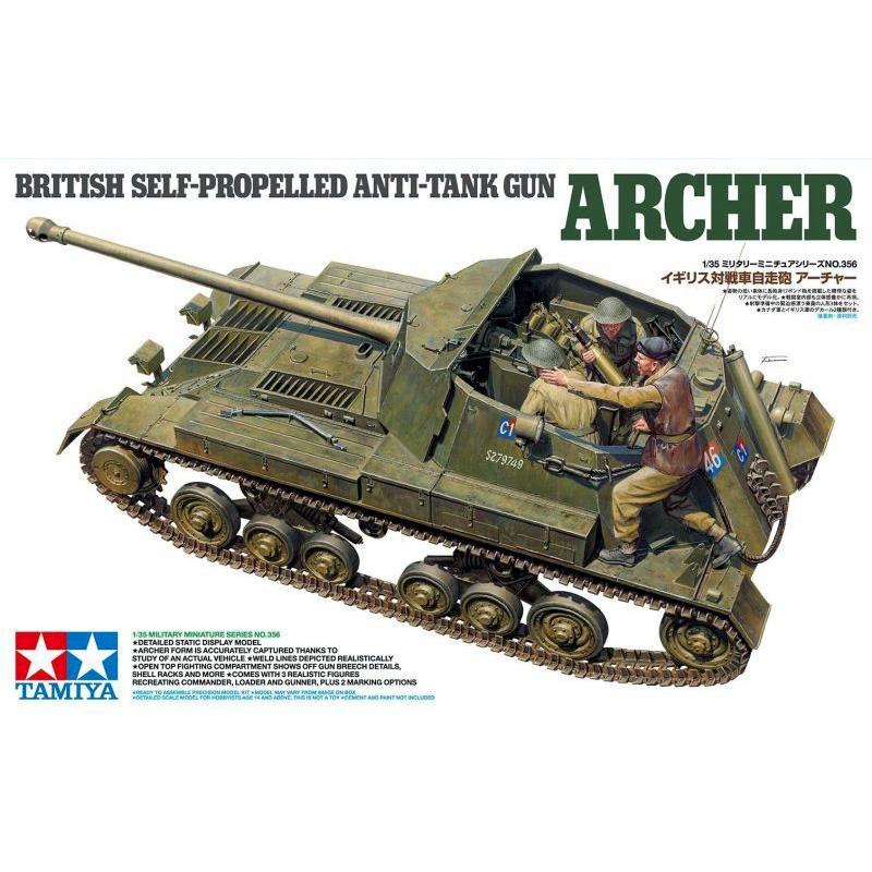 タミヤ（TAMIYA） 1/35スケールプラモデル イギリス対戦車自走砲