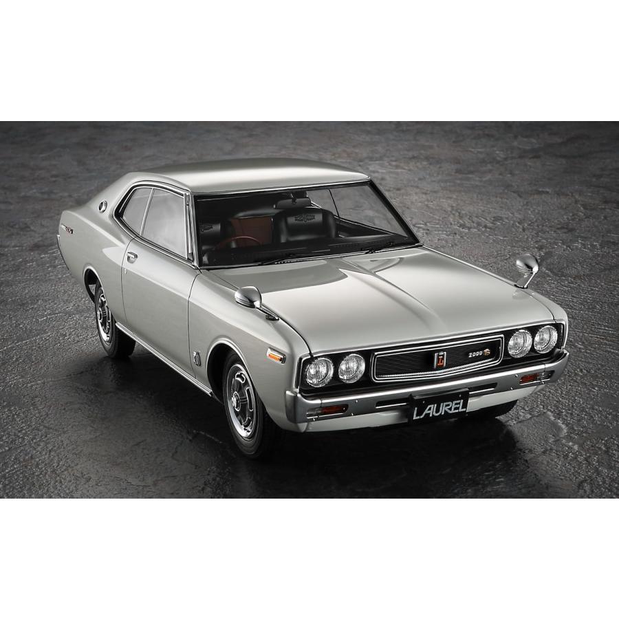 日産ローレルHT　シャコタン仕様 1/24 ハセガワ 1/24 ニッサン ローレル HT 2000SGX (KHC130) 後期型 1973