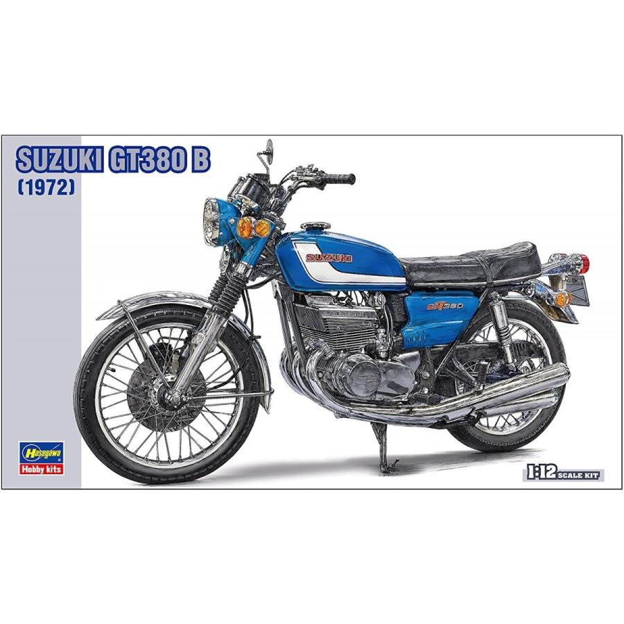 スズキ　GT380B ハセガワ　1/12 完成品 ハセガワ 1/12スケールプラモデル スズキ GT380 B : キヤホビー - 通販