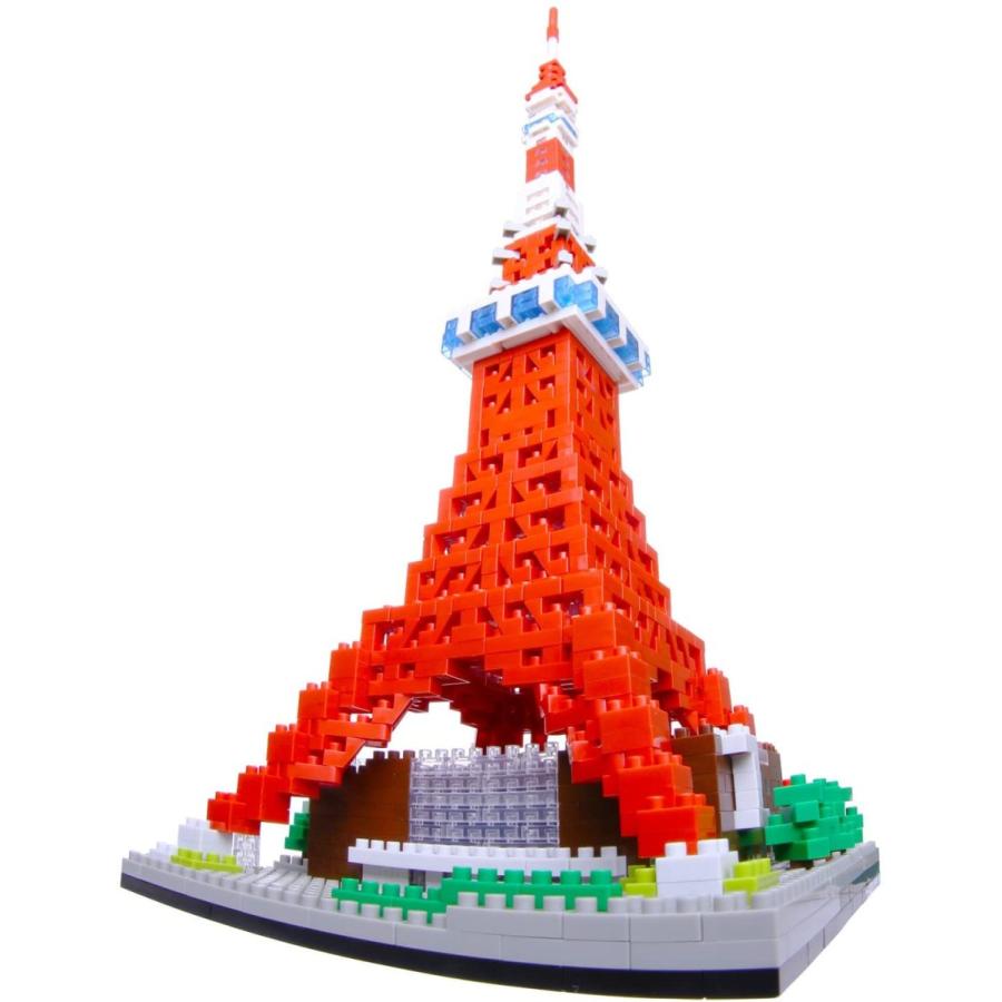 ナノブロック 東京タワー デラックスエディション NB-022 : キヤホビー