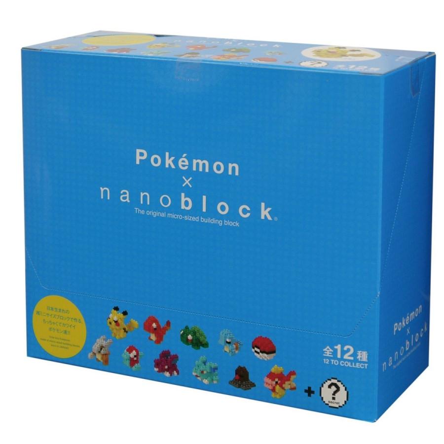 ナノブロック ミニポケットモンスター シリーズ01 NBMPM_01S 12個入り