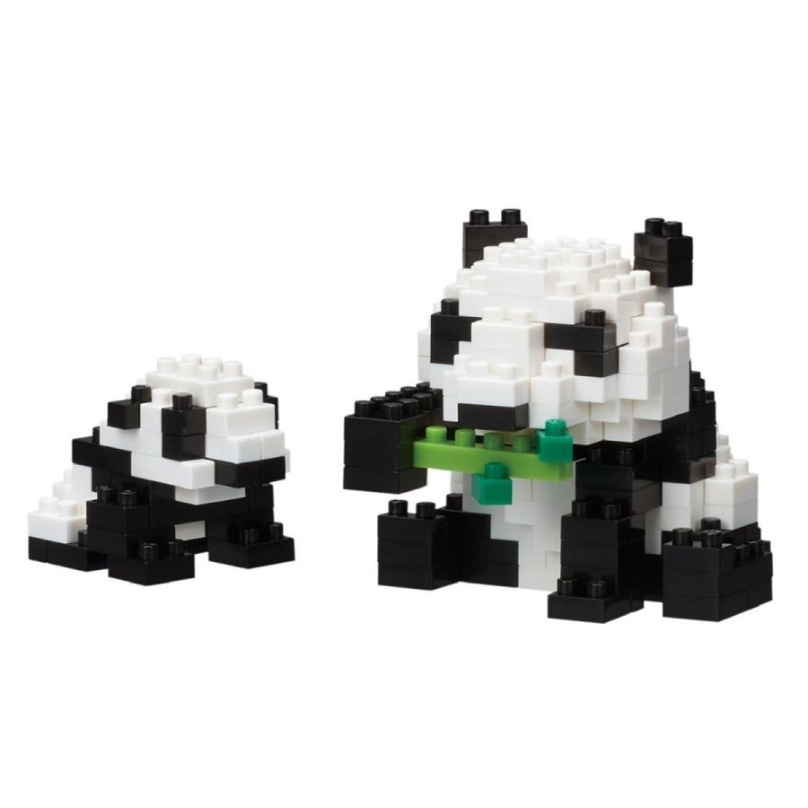 ナノブロック ジャイアントパンダの親子 Nbc 236 キヤホビー 通販 Yahoo ショッピング