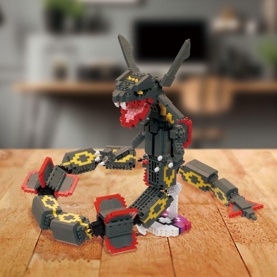 カワダ ナノブロック ポケットモンスター 黒いレックウザ