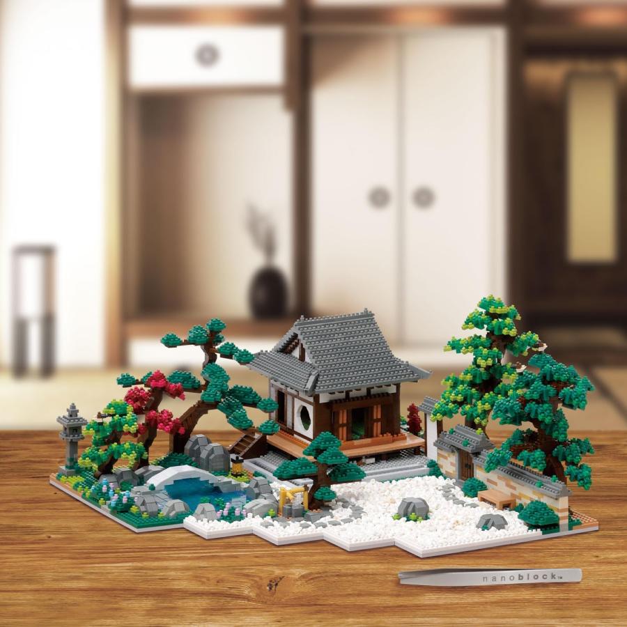 カワダ nanoblock(ナノブロック) NB-064 日本庭園 デラックス