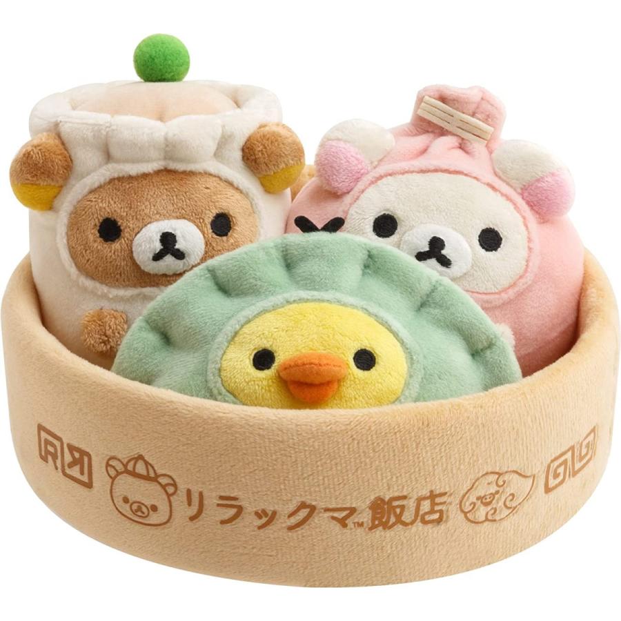 点心ぬいぐるみセット(リラックマ・コリラックマ・キイロイトリ