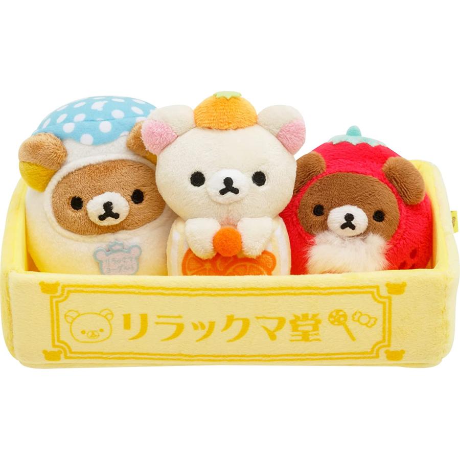 リラックマ サンエックス 駄菓子シリーズ ぬいぐるみセット リラックマ サンエックス 駄菓子シリーズ ぬいぐるみセット