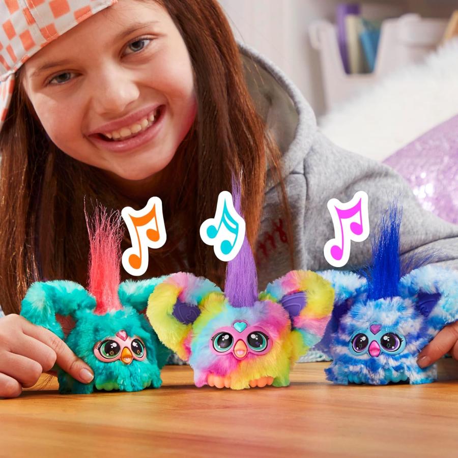Hasbro ファービー ファーブレッツ オークゥ ミニフレンド ブルーと