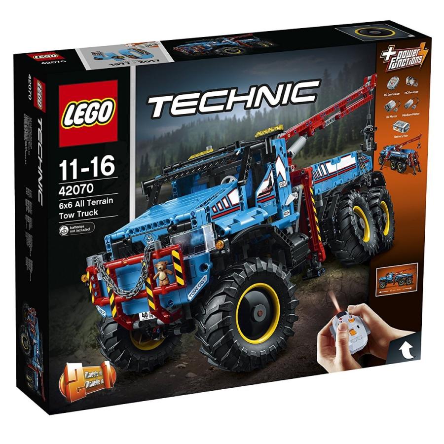 LEGO レゴ(LEGO)テクニック 6x6 全地形マグナムレッカー車 42070 