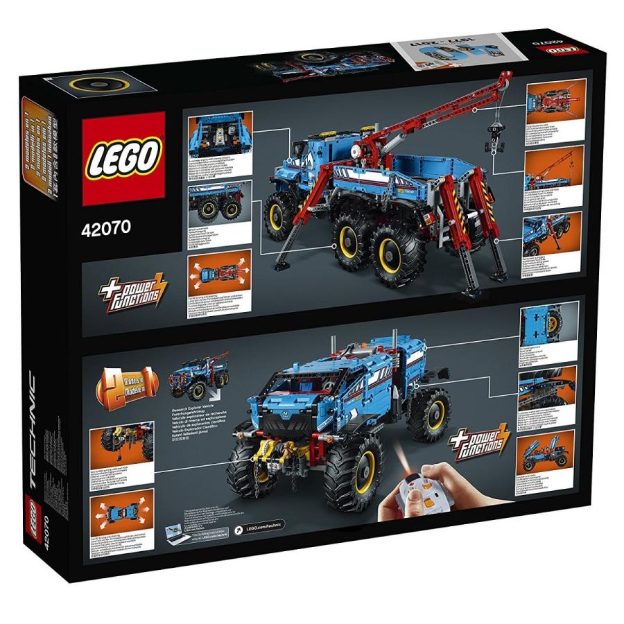 LEGO レゴ(LEGO)テクニック 6x6 全地形マグナムレッカー車 42070 