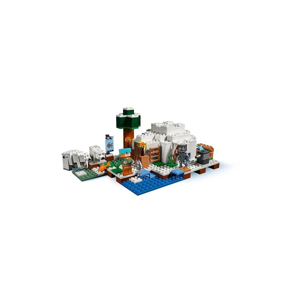 LEGO レゴ マインクラフト 北極のイグルー 21142 : キヤホビー - 通販 