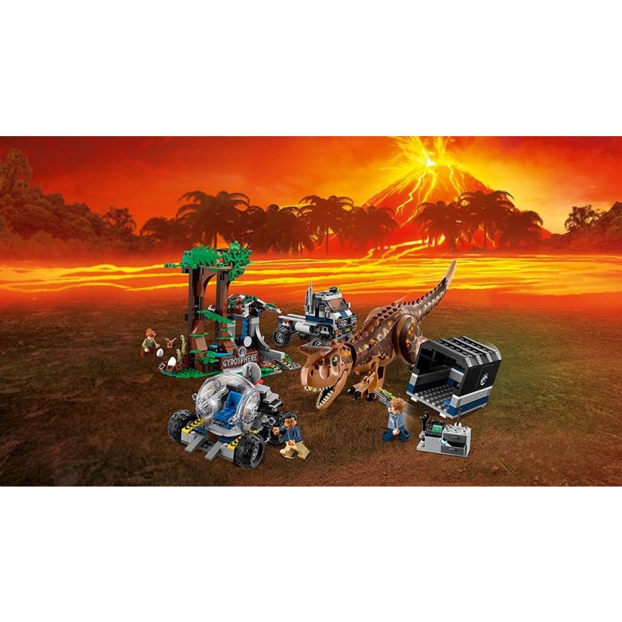 LEGO（レゴ） ジュラシック・ワールド カルノタウルス対ジャイロ