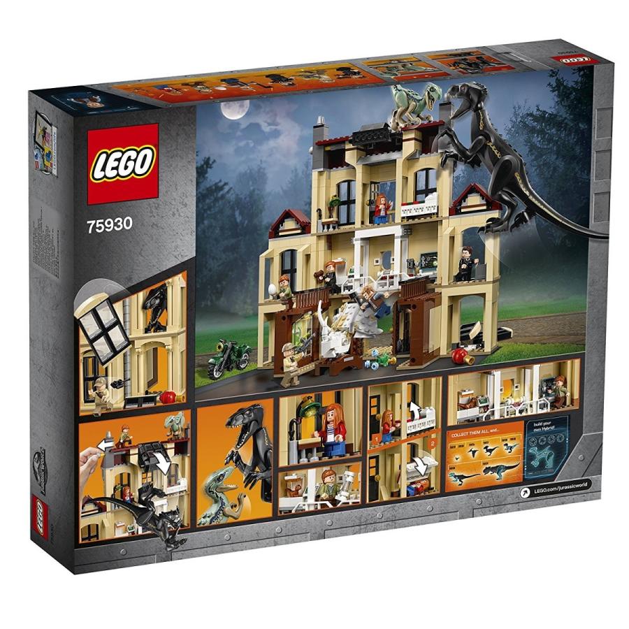 複数購入、即購入okです LEGO（レゴ） ジュラシック・ワールド インドラプトル、ロックウッド邸