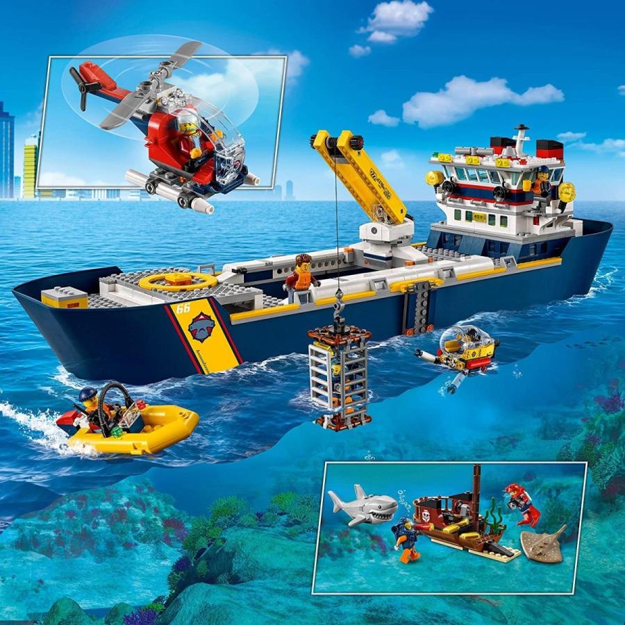LEGO（レゴ） シティ 海の探検隊 海底探査船 60266 : キヤホビー