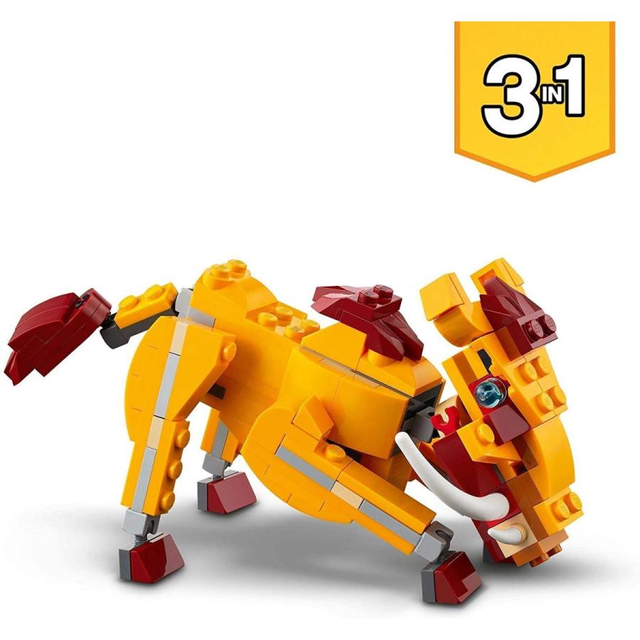 LEGO（レゴ） クリエイター ワイルドライオン 31112 : キヤホビー