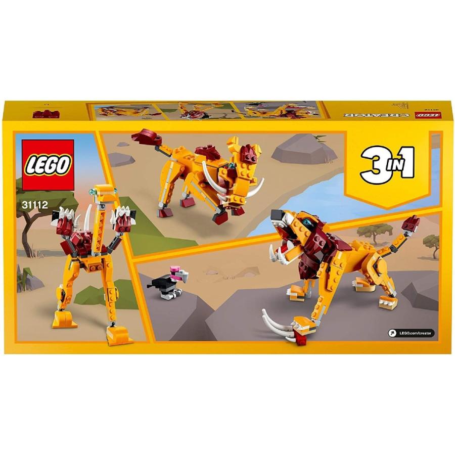 LEGO（レゴ） クリエイター ワイルドライオン 31112 : キヤホビー