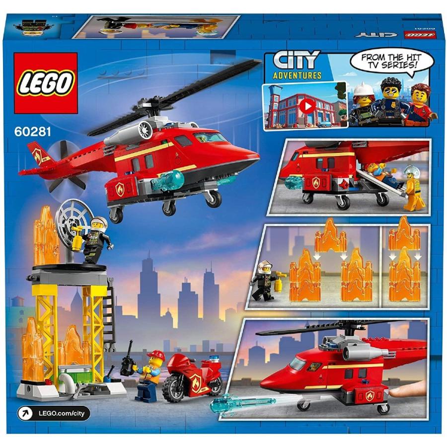 LEGO（レゴ） シティ ファイヤー 消防レスキューヘリ 60281 