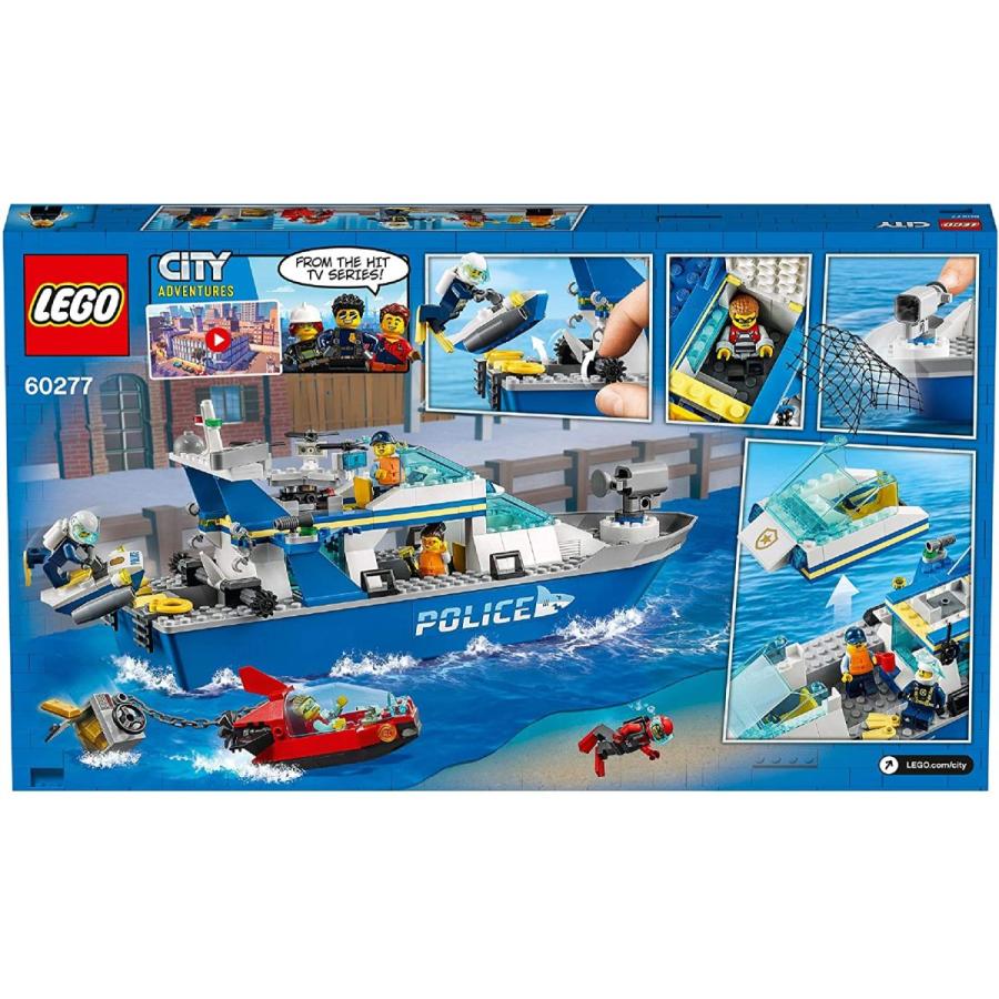 LEGO（レゴ） シティ ポリス ポリスパトロールボート 60277