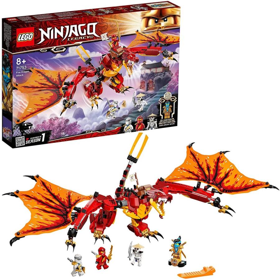 LEGO（レゴ） ニンジャゴー ファイヤー・ドラゴンの攻撃 71753
